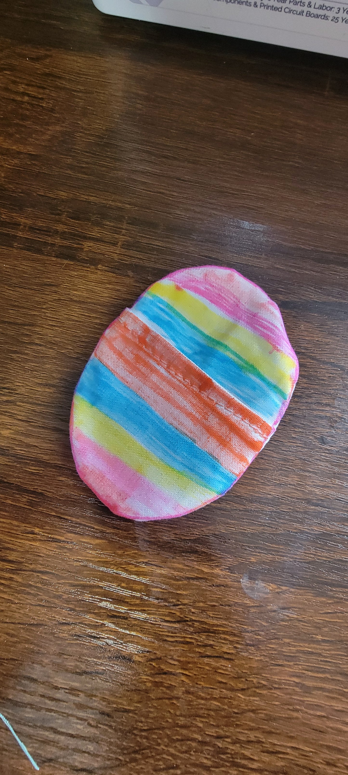 Decorate Your Own Fabric Easter Eggs
