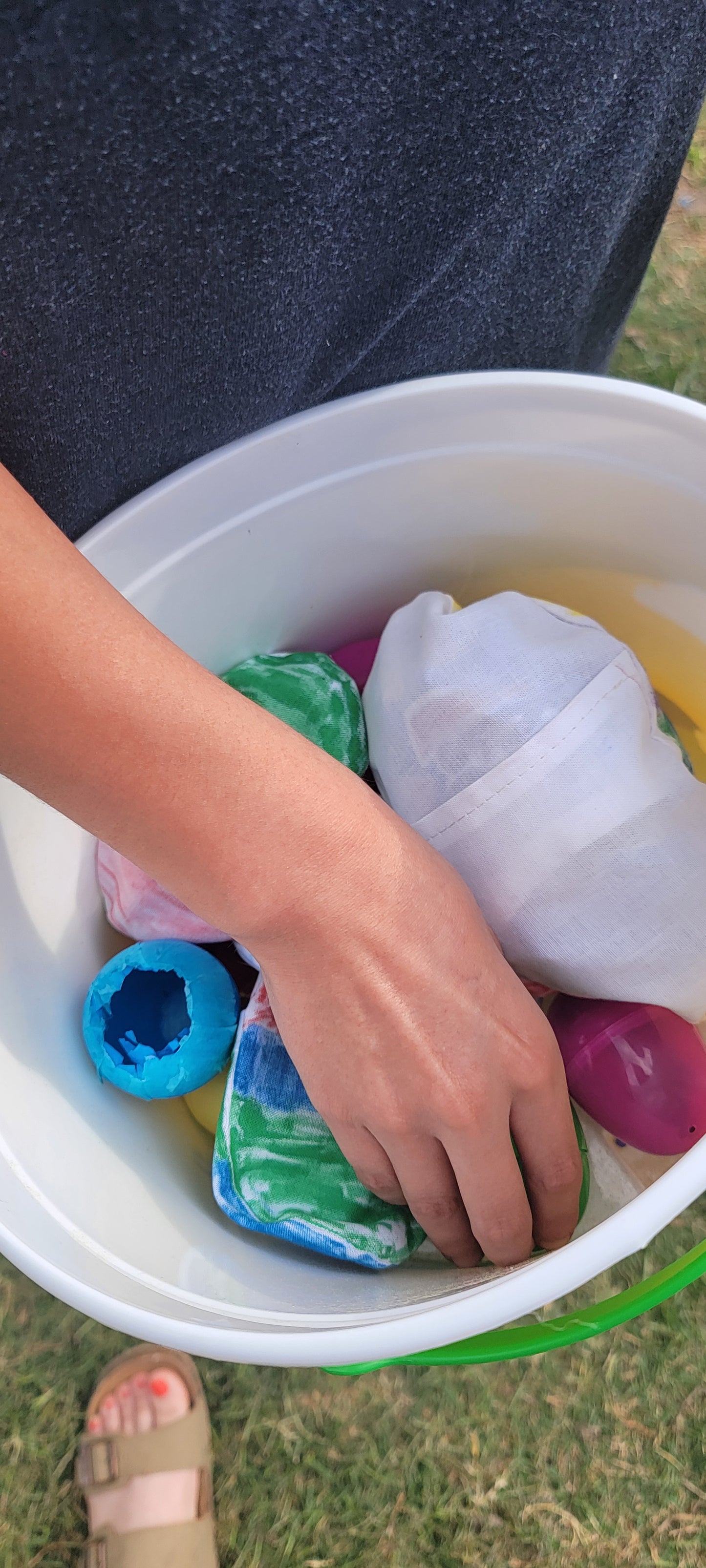 Decorate Your Own Fabric Easter Eggs